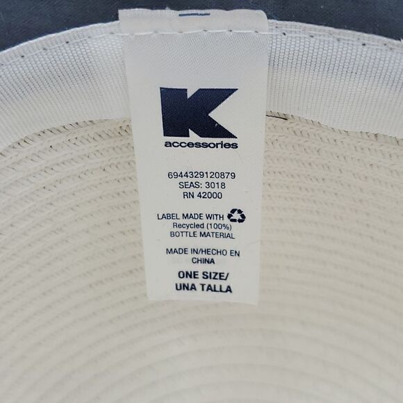 K Accessories White Ivory Floppy Hat - Picture 6 of 15